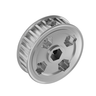3417 Series 5mm HTD Pitch Set-Screw Pinion Timing Belt Pulley (8mm REX™ Bore, 24 Tooth) 3417 Series 5mm HTD Pitch Set-Screw Pinion Timing Belt Pulley (8mm REX™ Bore, 24 Tooth)