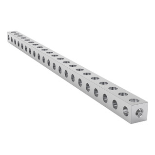 1106-0021-0168 - 1106 Series Square Beam (21 Hole, 168mm Length) 1106-0021-0168 - 1106 Series Square Beam (21 Hole, 168mm Length)