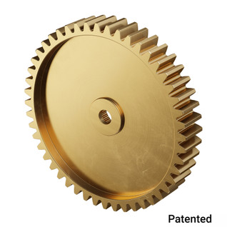 2305 Series Brass, MOD 0.8, Servo Gear (25 Tooth Spline, 48 Tooth)