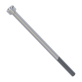 2800 Series Zinc-Plated Steel Socket Head Screw (M4 x 0.7mm, 75mm Length) - 10 Pack