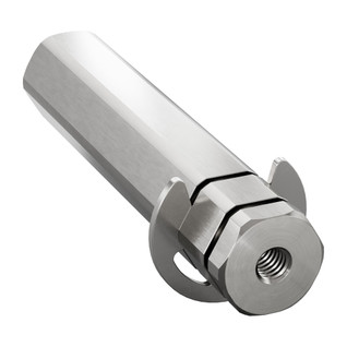 12mm REX® Shaft with E-Clip (Stainless Steel, 56mm Length)