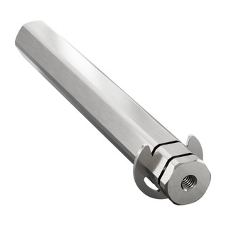 12mm REX® Shaft with E-Clip (Stainless Steel, 96mm Length)