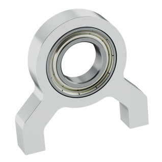 1602-0032-0012 - 1602 Series 1-Side, 2-Post Pillow Block (12mm Bore) 1602-0032-0012 - 1602 Series 1-Side, 2-Post Pillow Block (12mm Bore)