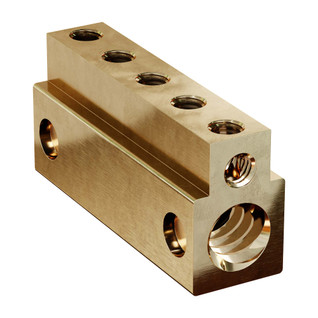 3503 Series Lead Screw Nut for Open goRAIL® (8mm Lead, 4 Start, 38mm Length)