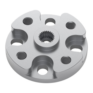 2302 Series Aluminum, MOD 0.8, Hub Mount Gear (14mm Bore, 100