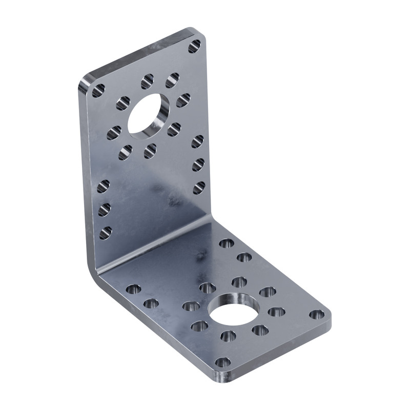 1142 Series Steel Angle Pattern Bracket (1-1) - goBILDA®