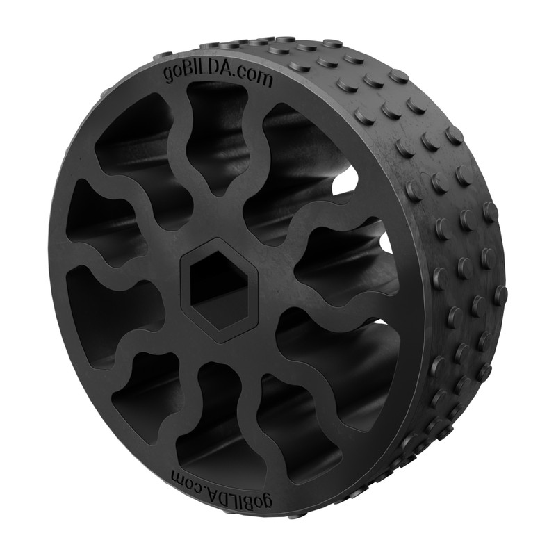 GripForce Gecko™ Wheel (8mm REX® Bore, 48mm Diameter)