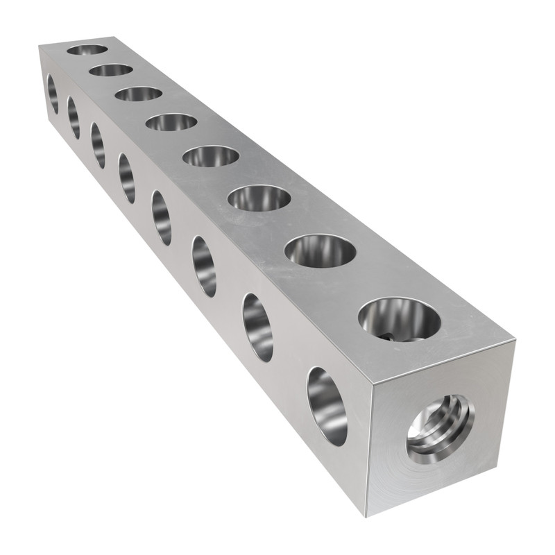 1106 Series Square Beam (8 Hole, 64mm Length) - goBILDA®