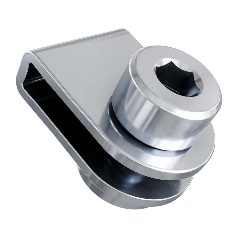 Steel Belt-Clamp for 2mm Pitch GT2 Timing Belt - 2 Pack - goBILDA®
