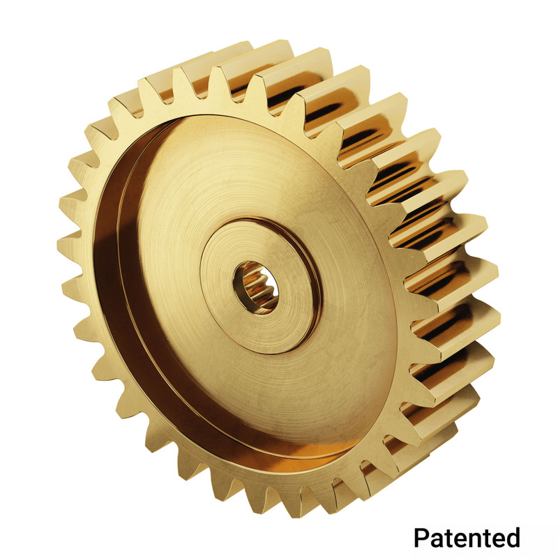 2305 Series Brass, MOD 0.8, Servo Gear (25 Tooth Spline, 30 Tooth