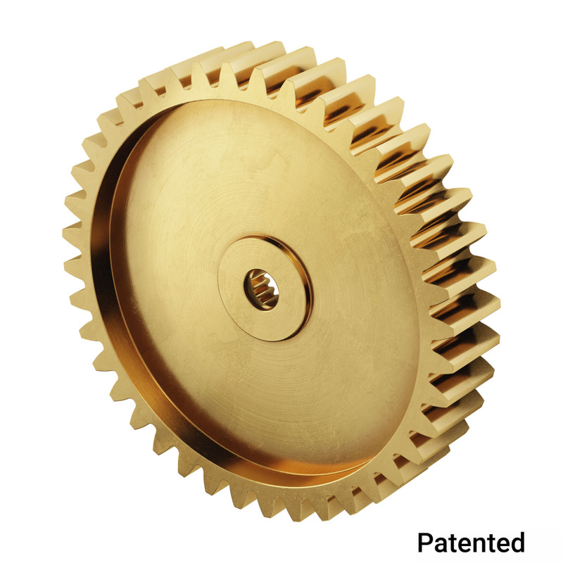 2305 Series Brass, MOD 0.8, Servo Gear (25 Tooth Spline, 40 Tooth