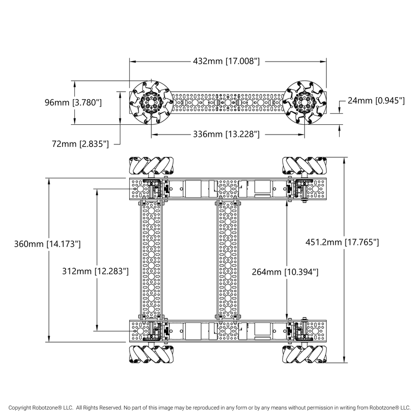 Strafer Kit Strafer® Chassis Kit V5 - goBILDA®