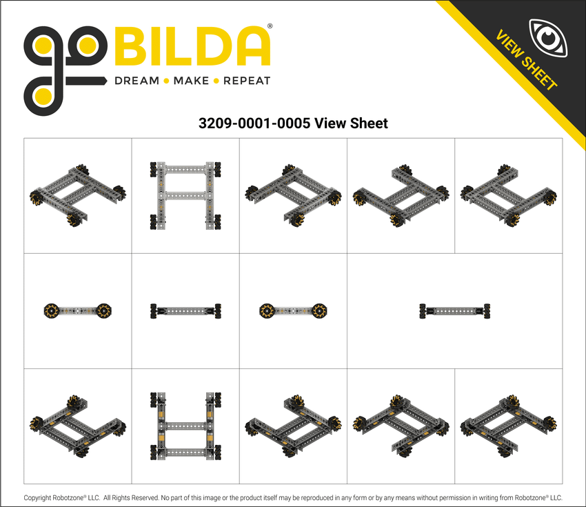Strafer Kit Strafer® Chassis Kit V5 - goBILDA®