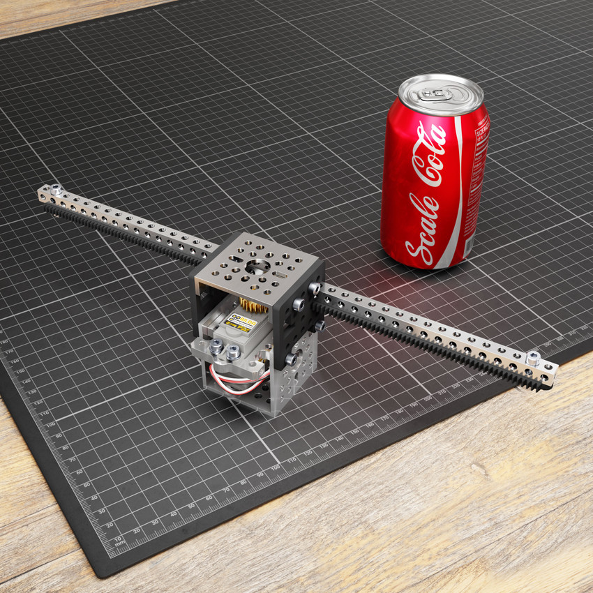 ServoDriven Gear Rack Kit (5kg Thrust, 290 mm/sec, Single Gear Rack