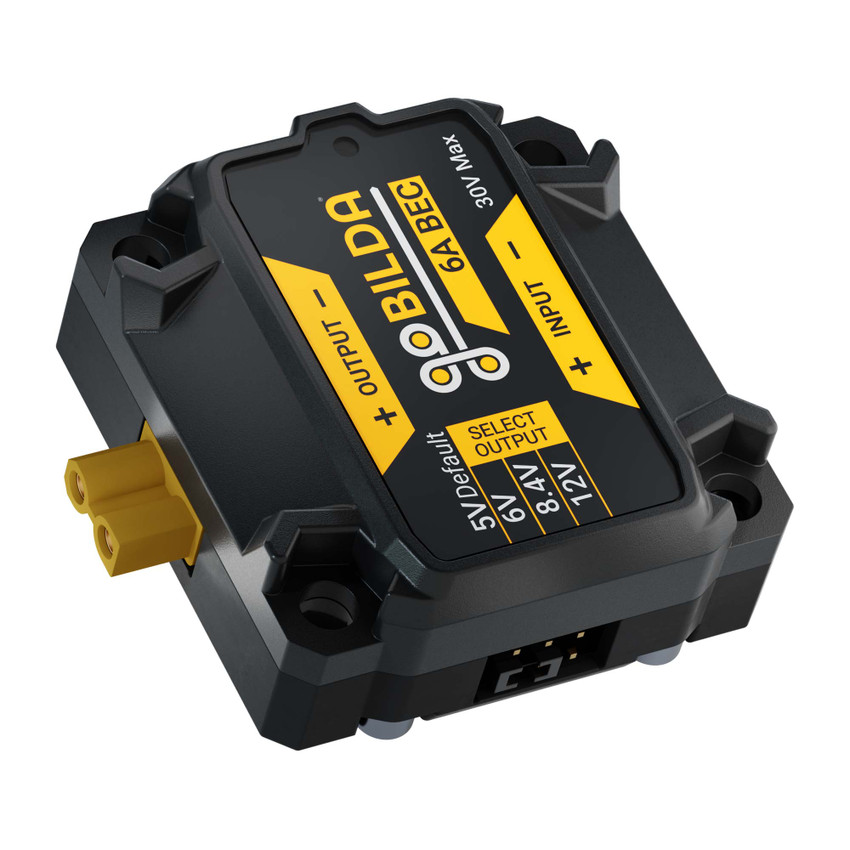 6A BEC / Voltage Regulator (6-24V Input, 5V, 6V, 8.4V, 12V Output, XT30 Connectors)
