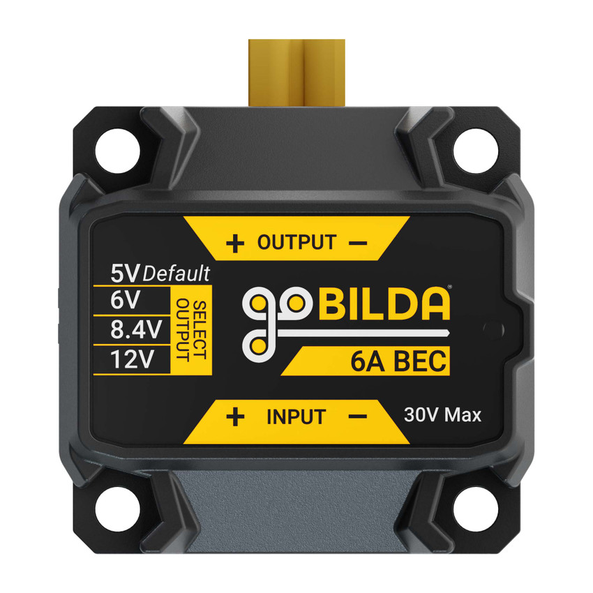 6A BEC / Voltage Regulator (6-24V Input, 5V, 6V, 8.4V, 12V Output, XT30 Connectors)
