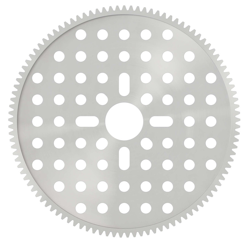 2302 Series Aluminum, MOD 0.8, Hub Mount Gear (14mm Bore, 105 Tooth)