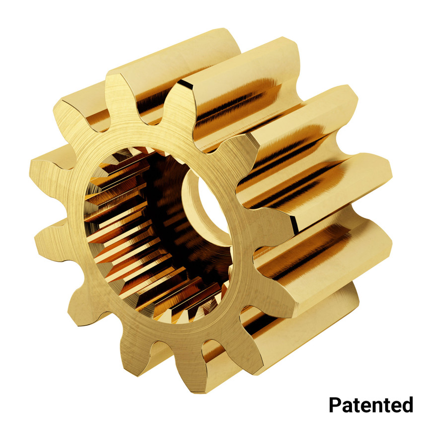 2305  Series Brass, MOD 0.8, Servo Gear (25 Tooth Spline, 12 Tooth)