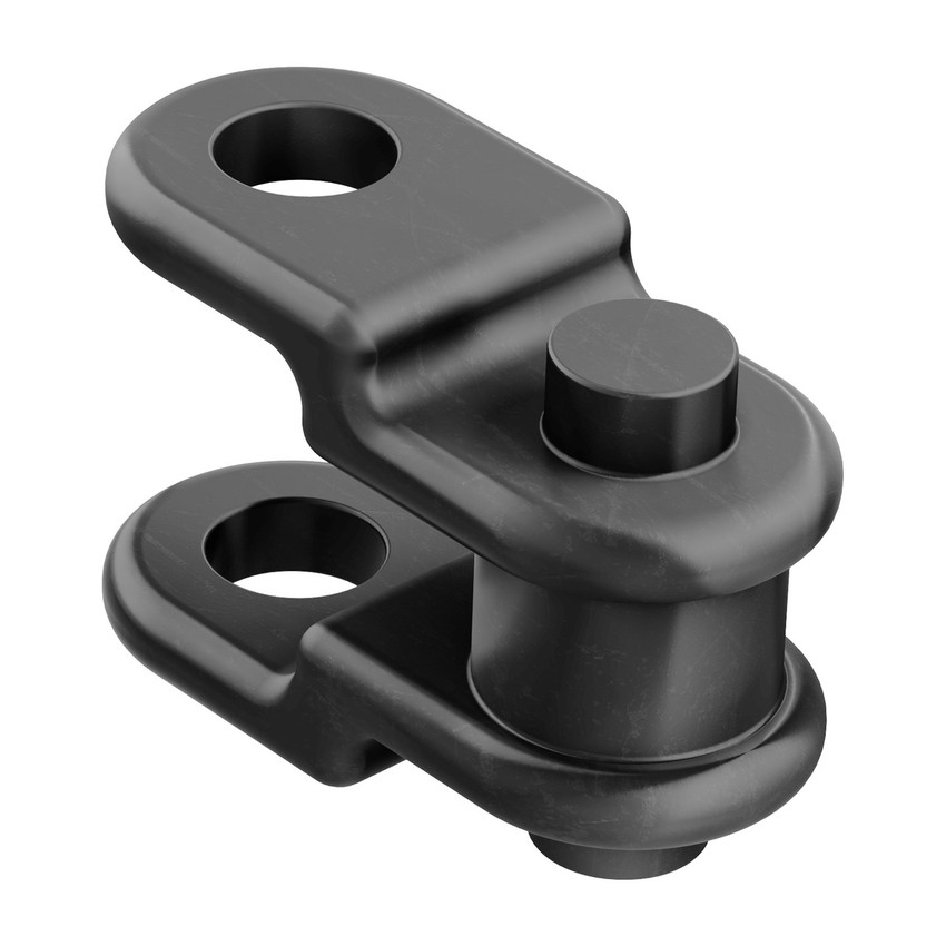 3309-0108-0050 - 3309 Series 8mm Pitch Plastic Chain (50 Links/400mm, Black)