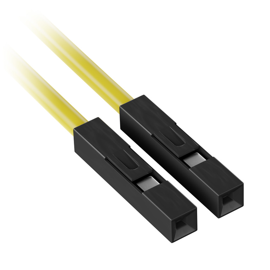 This jumper wire has female connectors on both ends.