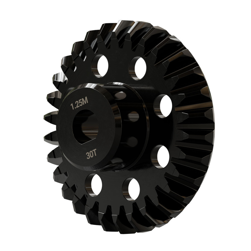 2315 Series, Steel Miter Gear (MOD 1.25, Set-Screw, 6mm D-Bore, 30 Tooth)