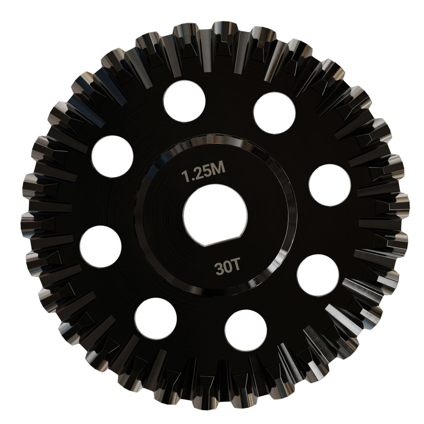 2315 Series, Steel Miter Gear (MOD 1.25, Set-Screw, 6mm D-Bore, 30 Tooth)