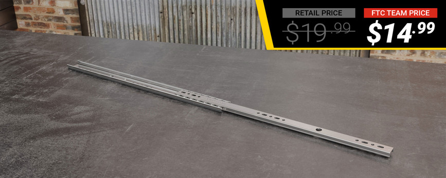 Steel Viper-Slide (14-Ball Carriage, 336mm Length, 244mm Travel)