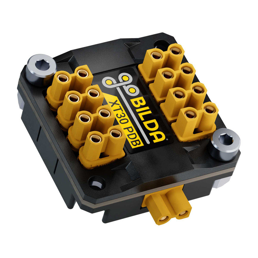 XT30 Power Distribution Board (XT30 Input, 8 x XT30 Outputs) [V1]