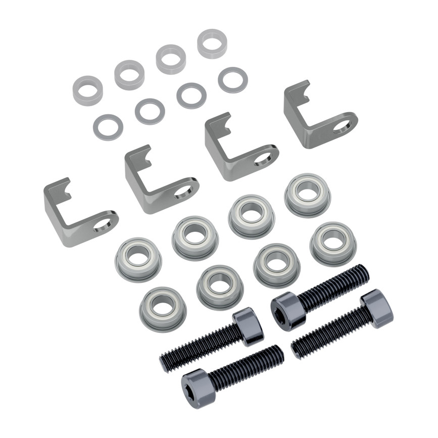 Timing Belt Idler for 2mm Pitch GT2, 6mm Width Belt - 4 Pack