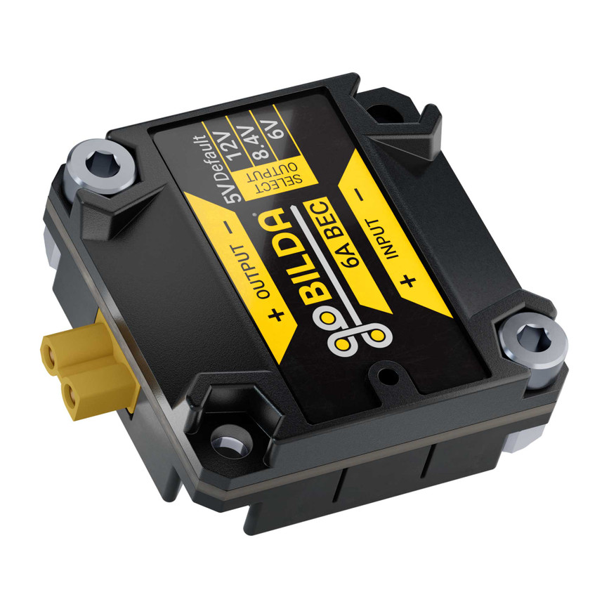 6A BEC / Voltage Regulator (6-24V Input, 5V, 6V, 8.4V, 12V Output, XT30 Connectors) [V1]