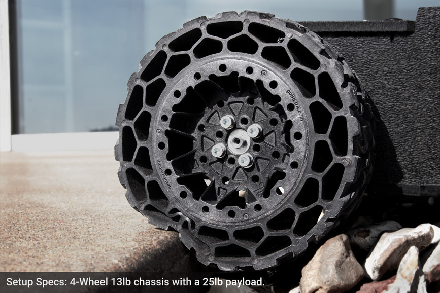 Wasteland Wheel (144mm Diameter, 52mm Width)