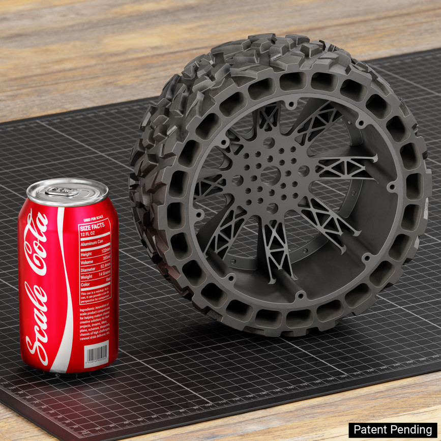 Wasteland Wheel (192mm Diameter, 72mm Width)