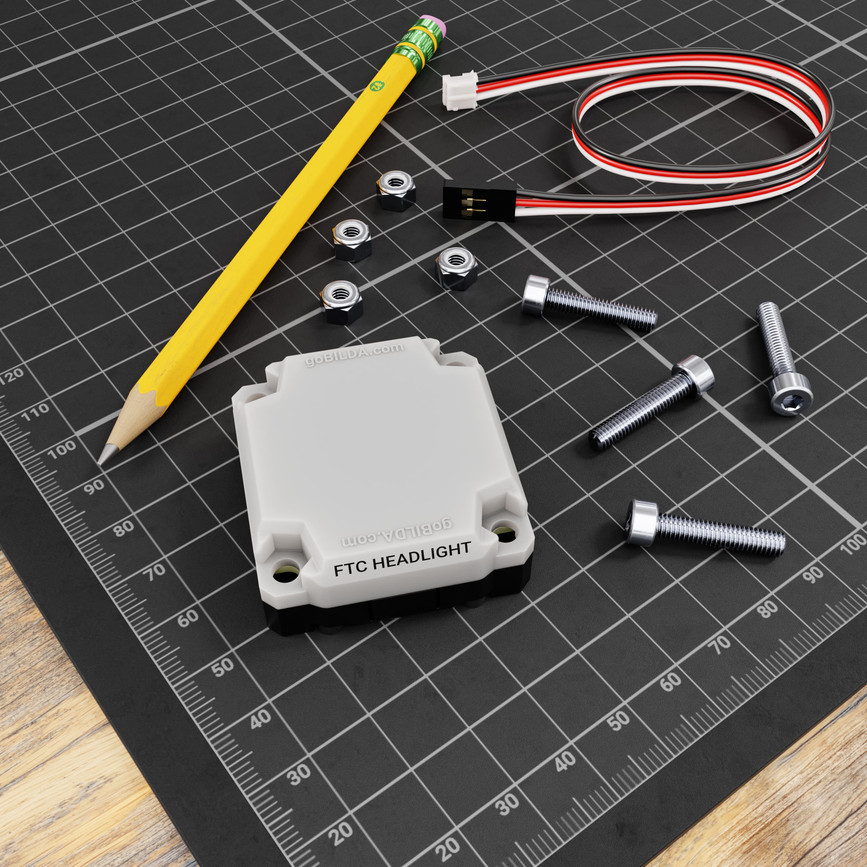 LED Headlight for FTC (275 Lumens, Dimmable, PWM Controlled)