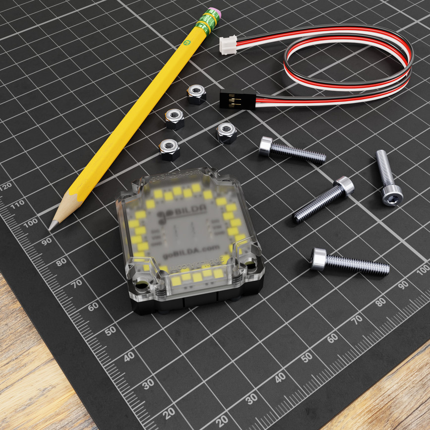 LED Headlight (400 Lumens, Dimmable, PWM Controlled)