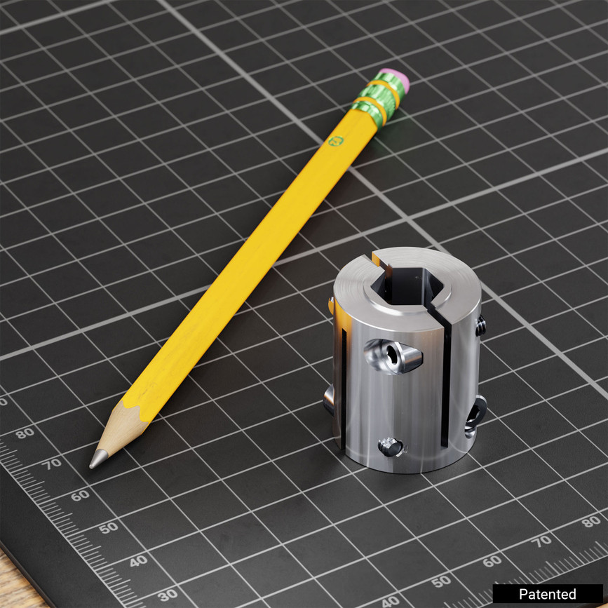 4007 Series Hyper Coupler (12mm REX™ Bore to 12mm REX™ Bore)