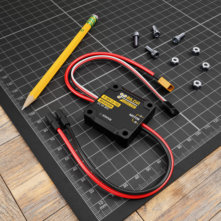 1x20A Motor Controller (9-30V Input)