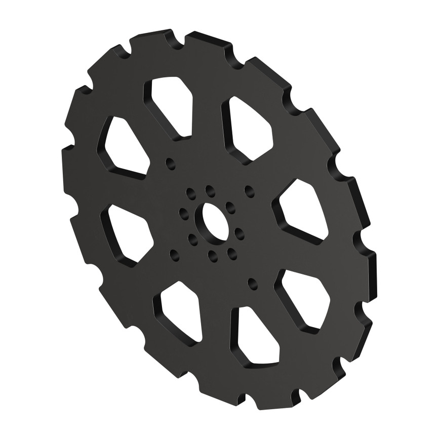 ゴメス16 THE  TRINIDAD 24mm Pitch, Acetal Track Sprocket (16 Tooth) - 2 Pack - goBILDA®