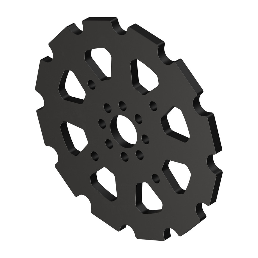 24mm Pitch, Acetal Track Sprocket (12 Tooth) - 2 Pack