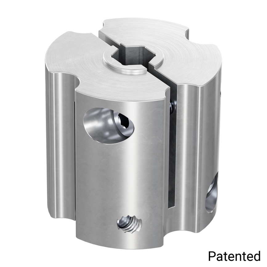 4007 Series Hyper Coupler (1/2" Hex Bore to 8mm REX™ Bore)