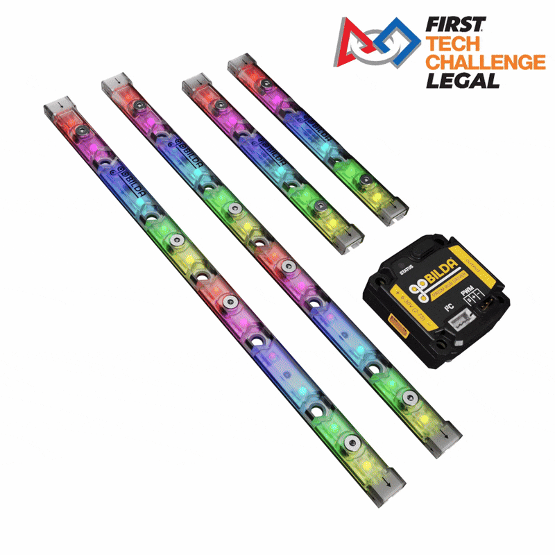 Prism RGB LED Light Kit (I²C / PWM Control Driver, 4 LED Strips)