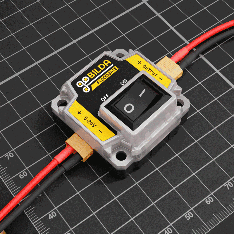 Floodgate Power Switch (XT30, Current Sensing) [V1]