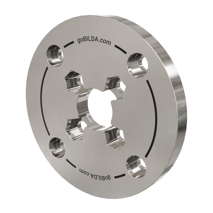 Steel Flywheel (60mm Diameter, 115g, 551 g·cm²)
