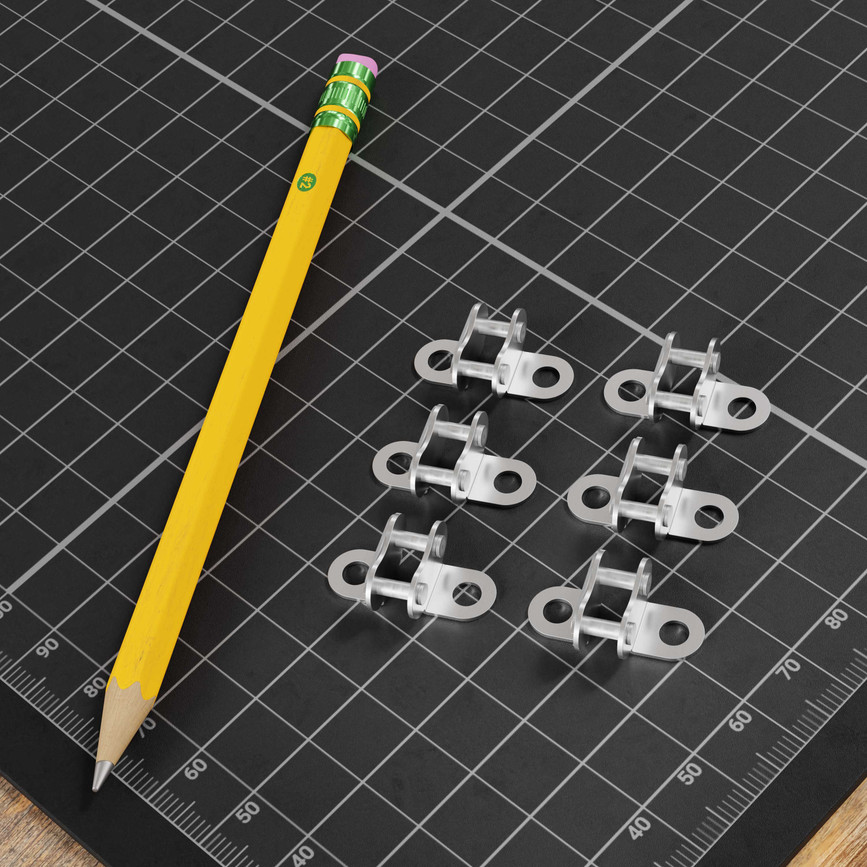 6 Grid-Links, Assembled