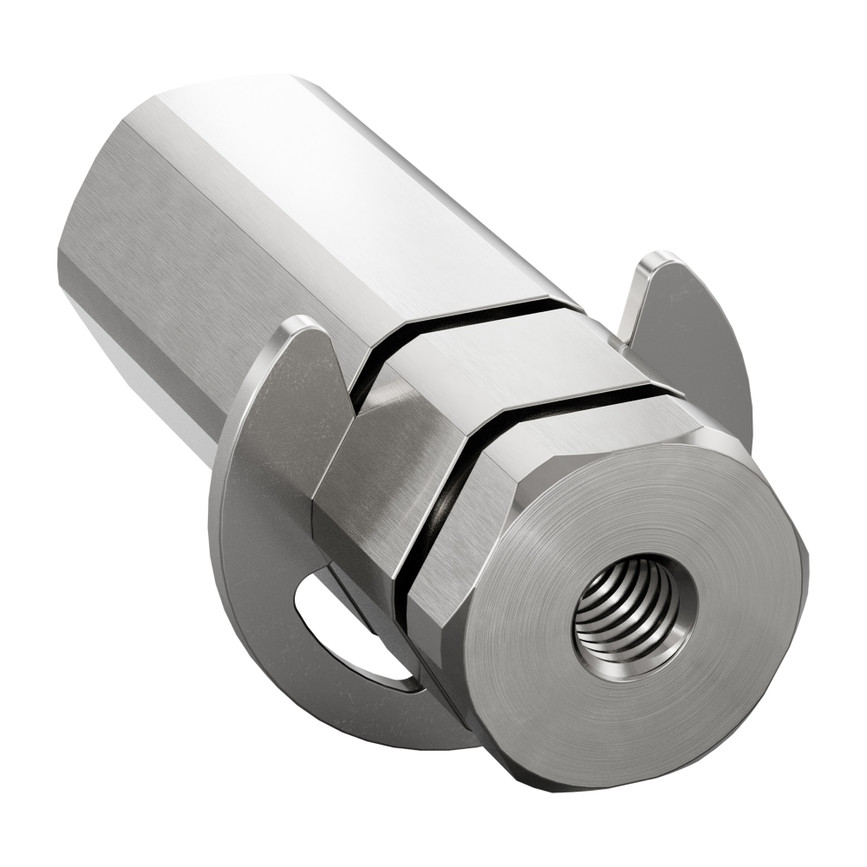12mm REX® Shaft with E-Clip (Stainless Steel, 32mm Length)