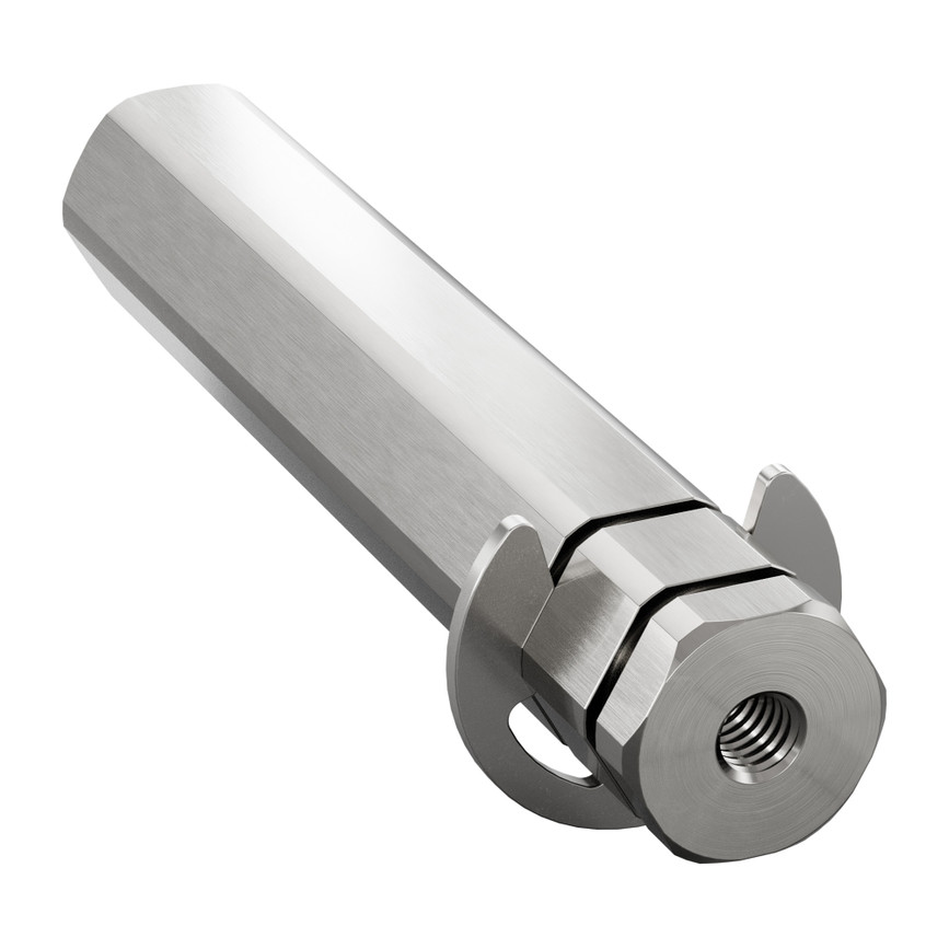12mm REX® Shaft with E-Clip (Stainless Steel, 64mm Length)