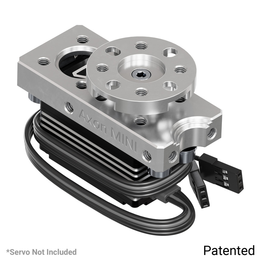 Compact ServoBlock® (27mm Width, For Axon MINI Servo, Hub-Shaft)