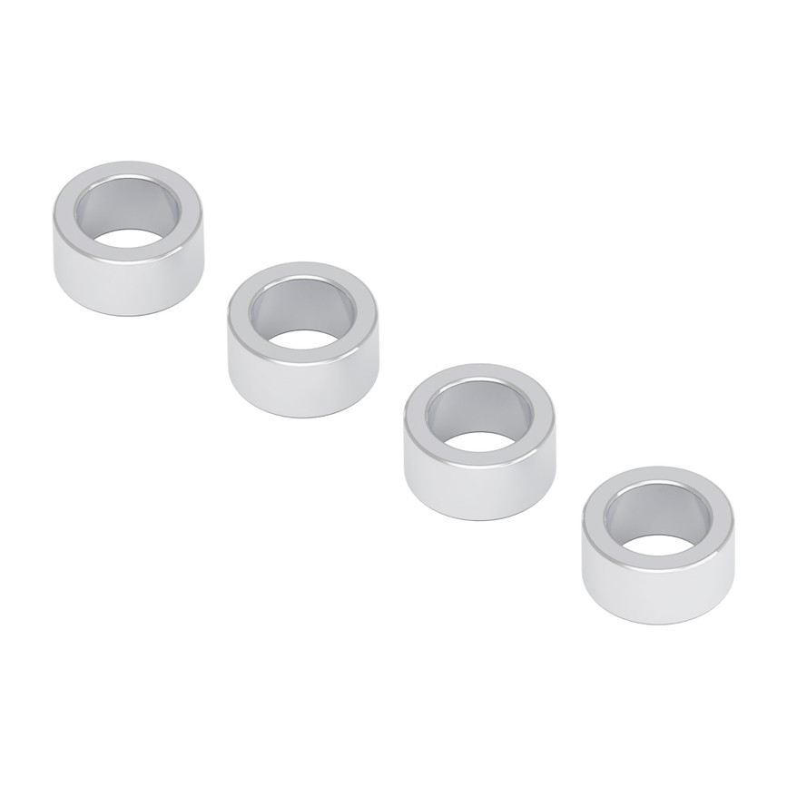 1502 Series 4mm ID Spacer (6mm OD, 3mm Length) - 4 Pack