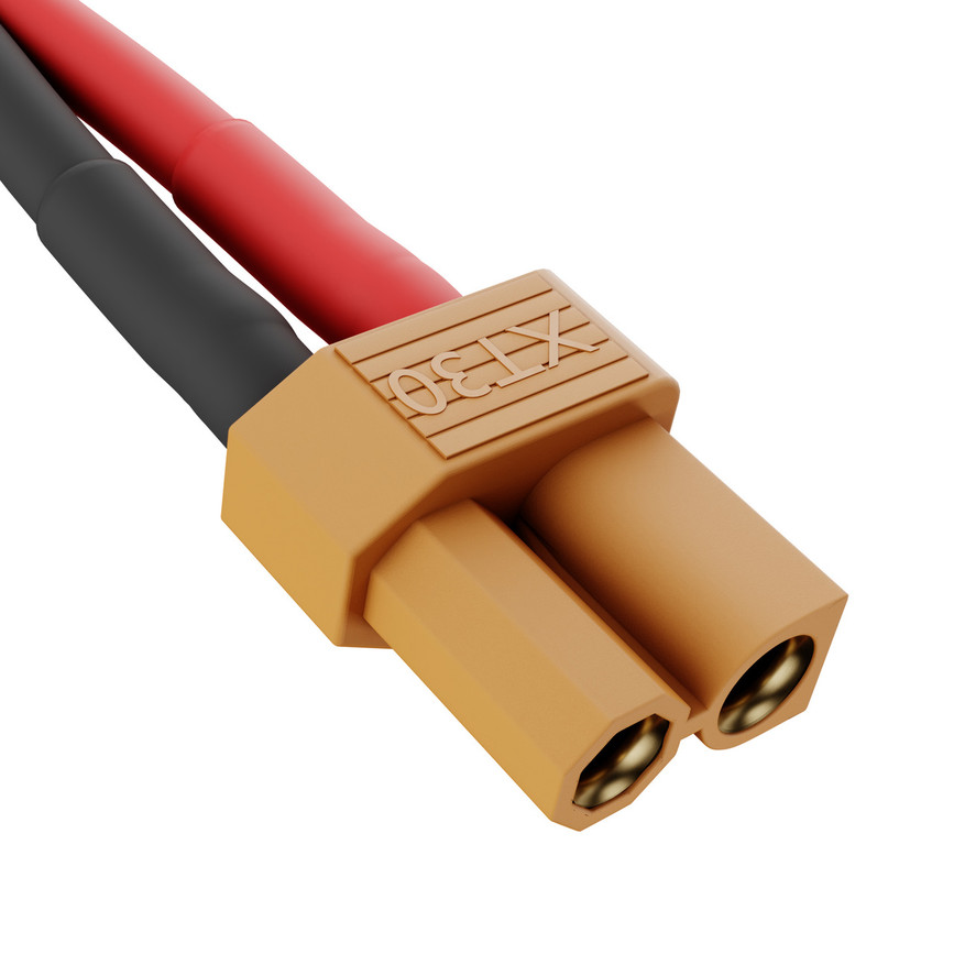 3801-0203-0060 - XT30 [MH-FC] to Tamiya [MH-FC] Adaptor (60mm Length)