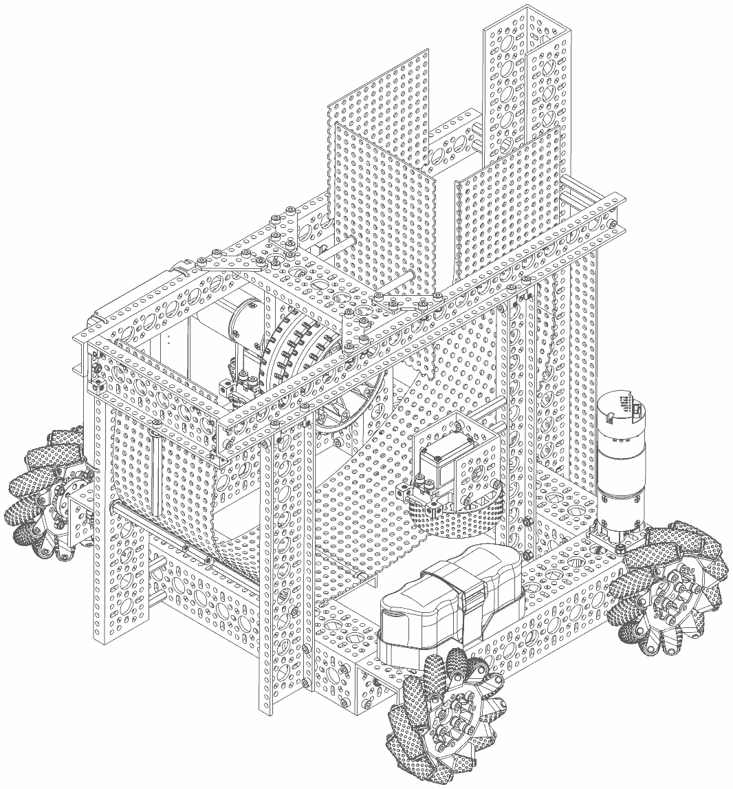 Starter Bot with Mecanum Wheels