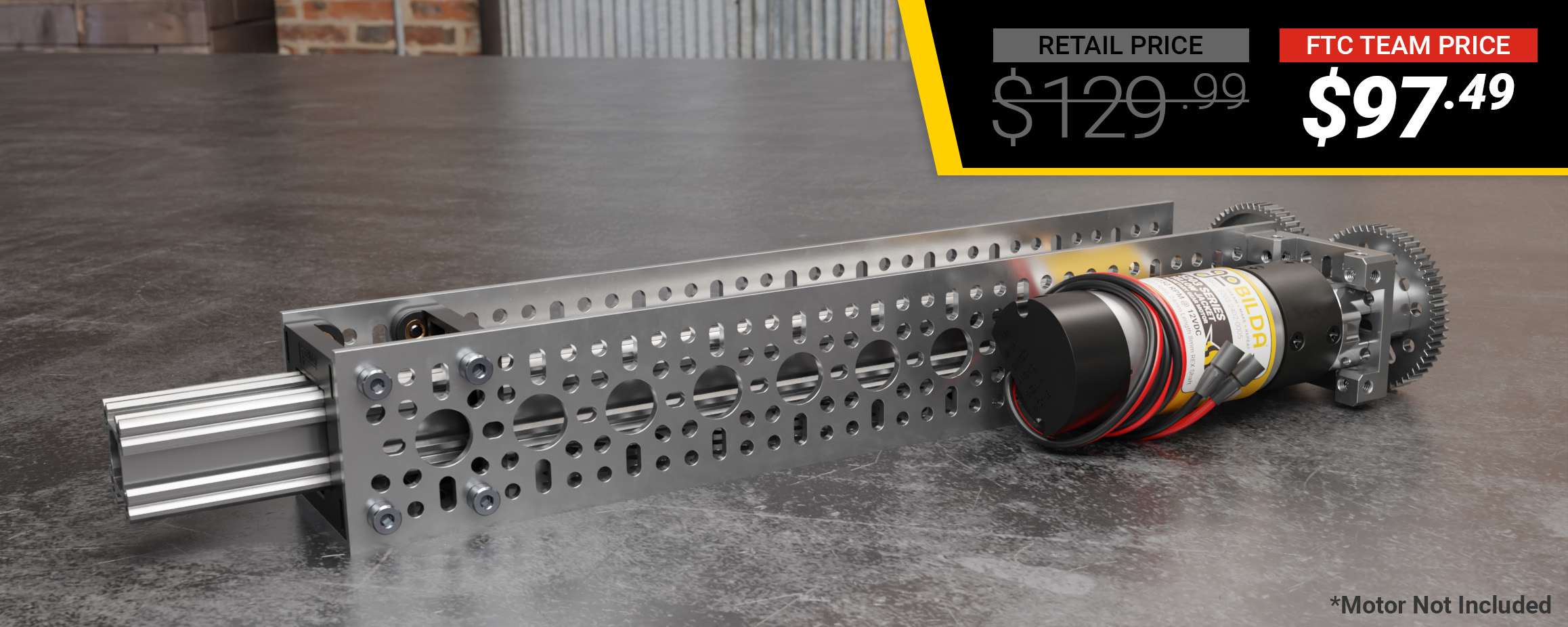 Linear Actuator Kit (203mm Stroke)